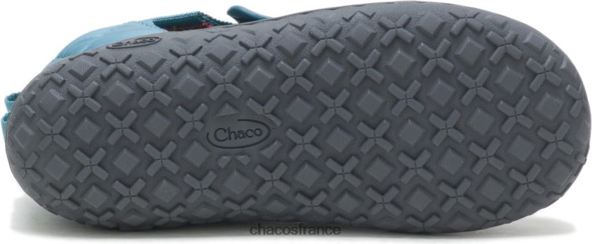 Chaco 4200P8238 enfants chacos bleu glacier bouffée de randonnée pour grand enfant bleu glacier