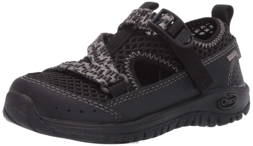 Chaco 4200P8428 enfants Chaussure d'eau noire pour enfants Chacos Boy's Odyssey