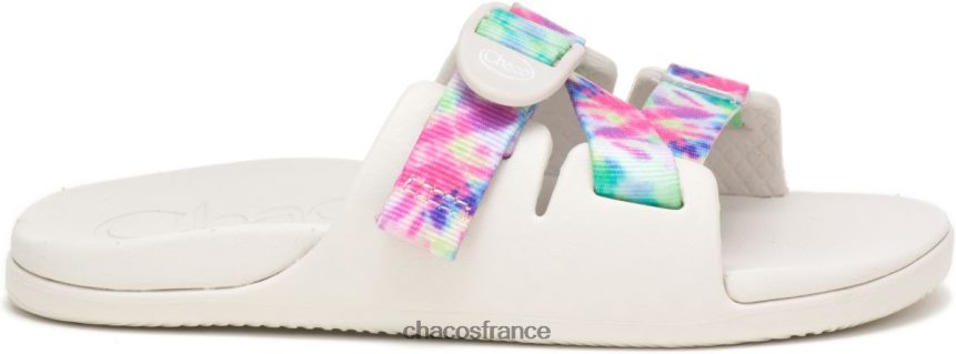 Chaco 4200P8217 enfants Chacos Light Tie Dye - Slide chillos pour grand enfant teinture légère