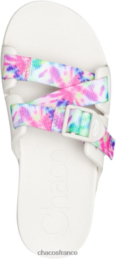Chaco 4200P8217 enfants Chacos Light Tie Dye - Slide chillos pour grand enfant teinture légère