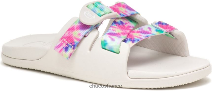 Chaco 4200P8217 enfants Chacos Light Tie Dye - Slide chillos pour grand enfant teinture légère