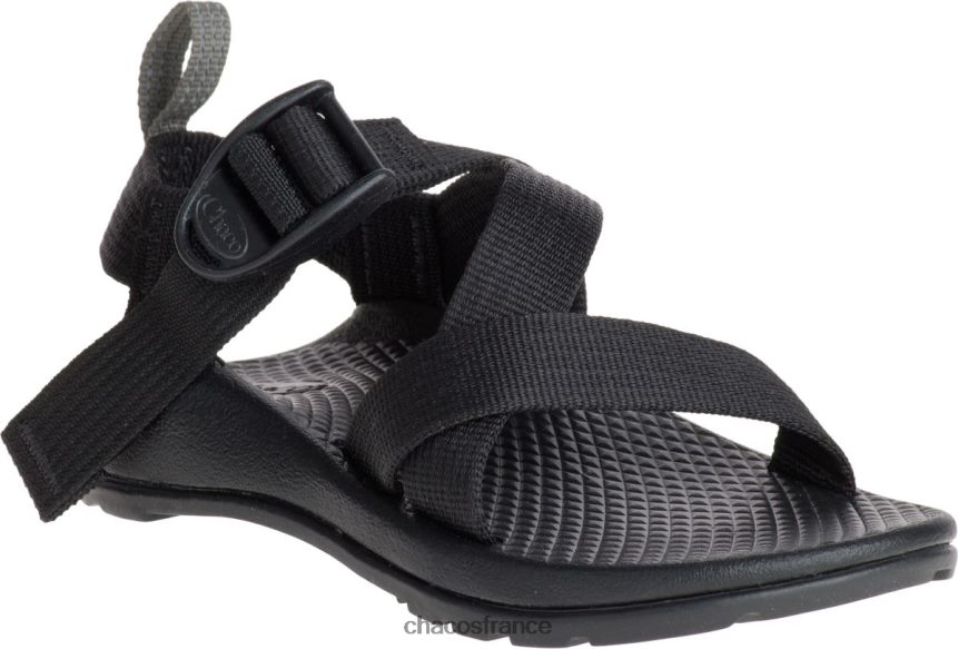 Chaco 4200P8218 enfants Chacos noirs Ramble Puff pour grands enfants noir