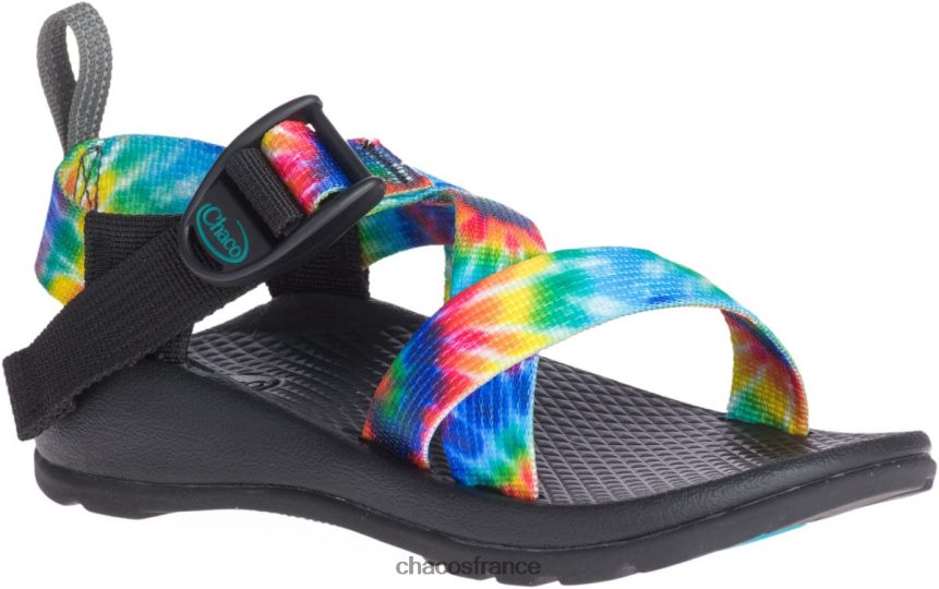 Chaco 4200P8225 enfants chillos pour grands enfants chacos tie-dye sport teinture de cravate