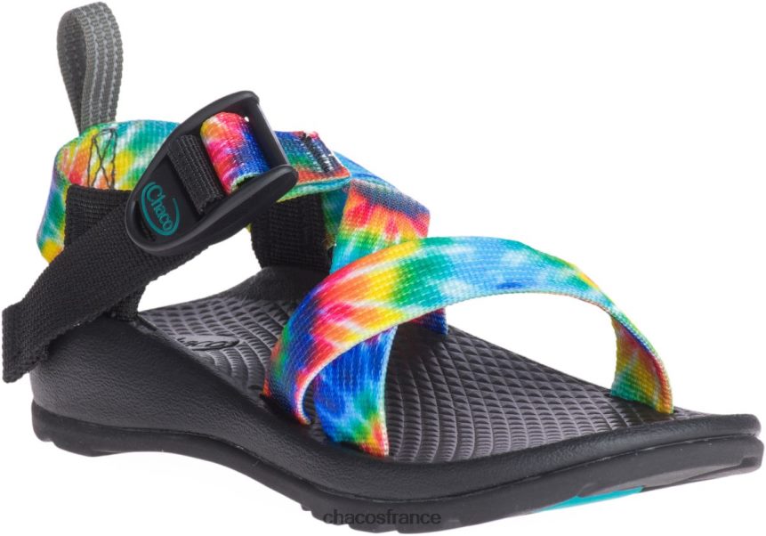 Chaco 4200P8225 enfants chillos pour grands enfants chacos tie-dye sport teinture de cravate