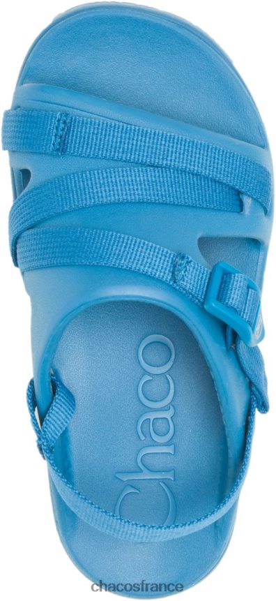 Chaco 4200P8230 enfants chacos bleus, bouffée de randonnée pour grands enfants bleu