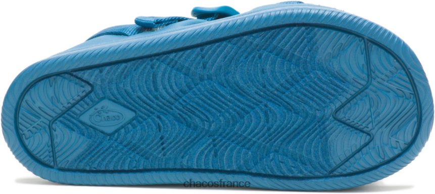 Chaco 4200P8230 enfants chacos bleus, bouffée de randonnée pour grands enfants bleu