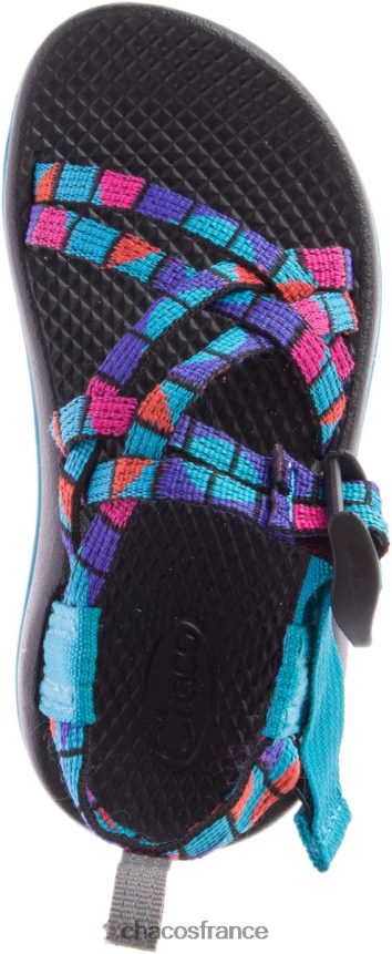 Chaco 4200P8236 enfants Chacos Little Kid\'s ZX/1 Ecotread Sandale Break Sarcelle briser la sarcelle