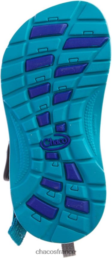 Chaco 4200P8236 enfants Chacos Little Kid\'s ZX/1 Ecotread Sandale Break Sarcelle briser la sarcelle