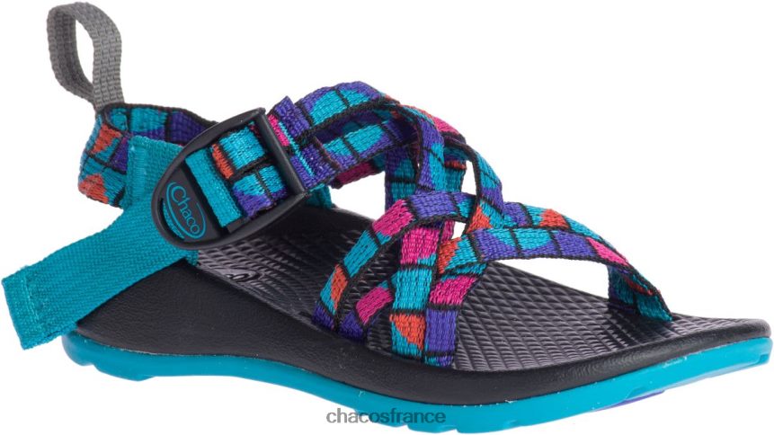 Chaco 4200P8236 enfants Chacos Little Kid\'s ZX/1 Ecotread Sandale Break Sarcelle briser la sarcelle