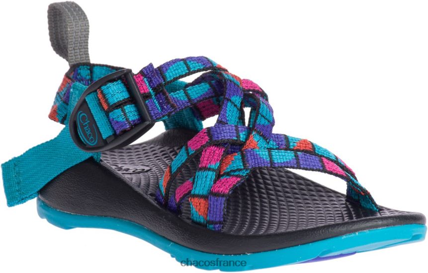 Chaco 4200P8236 enfants Chacos Little Kid\'s ZX/1 Ecotread Sandale Break Sarcelle briser la sarcelle