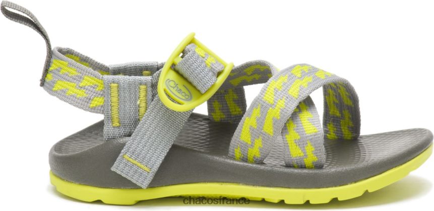 Chaco 4200P8237 enfants sandale ecotread zx/1 pour petit enfant chacos bolt néon boulon néon
