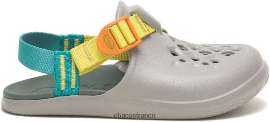 Chaco 4200P8243 enfants chacos gris multi sandale zx/1 ecotread pour petit enfant gris multicolore