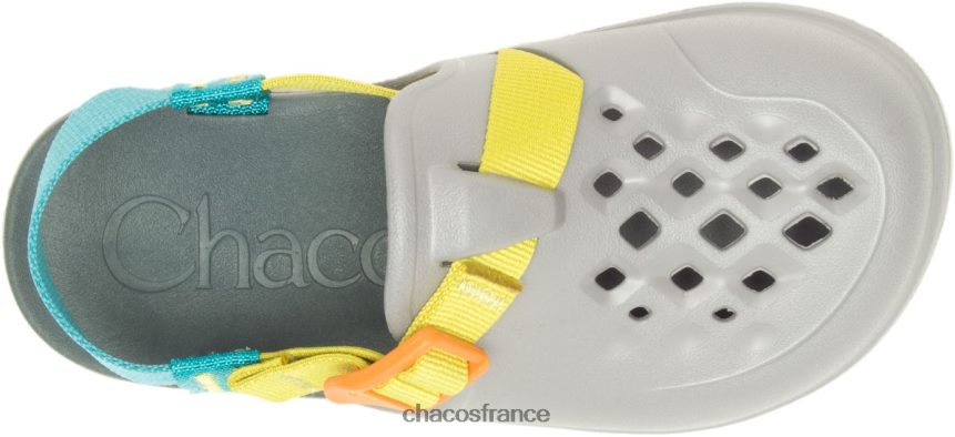 Chaco 4200P8243 enfants chacos gris multi sandale zx/1 ecotread pour petit enfant gris multicolore
