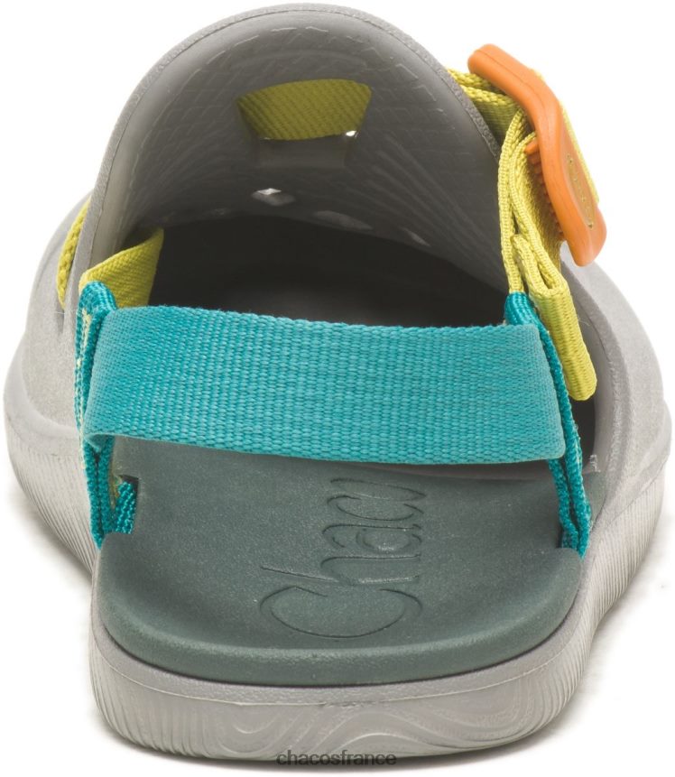 Chaco 4200P8243 enfants chacos gris multi sandale zx/1 ecotread pour petit enfant gris multicolore