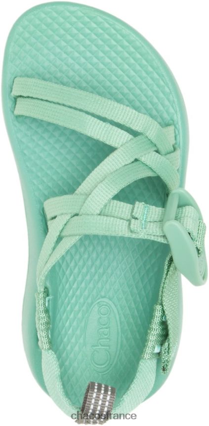 Chaco 4200P8244 enfants chacos little kid\'s zx/1 ecotread sandale crème de menthe crème de menthe