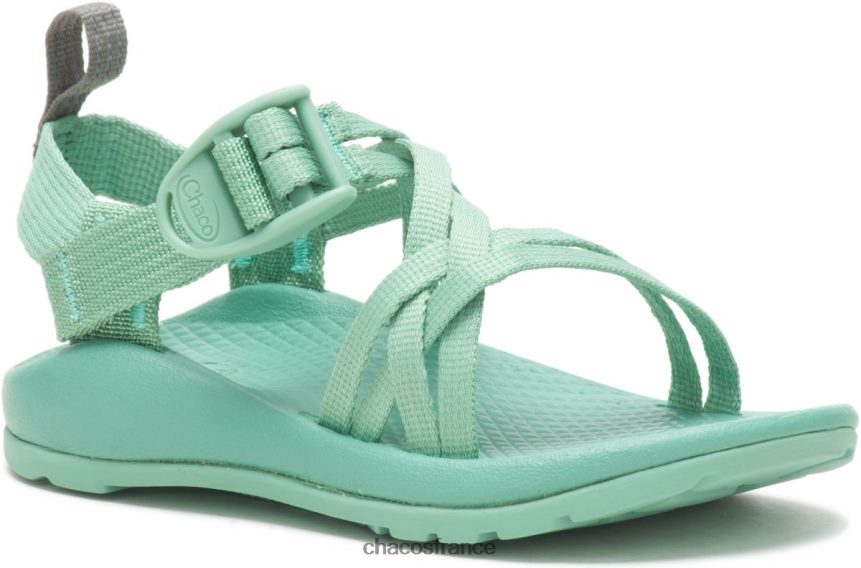 Chaco 4200P8244 enfants chacos little kid\'s zx/1 ecotread sandale crème de menthe crème de menthe