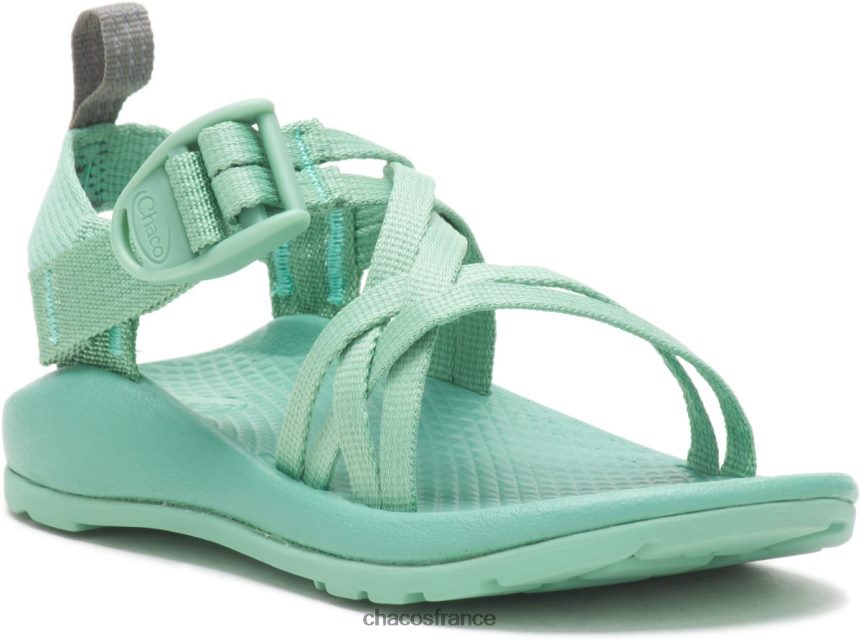 Chaco 4200P8244 enfants chacos little kid\'s zx/1 ecotread sandale crème de menthe crème de menthe