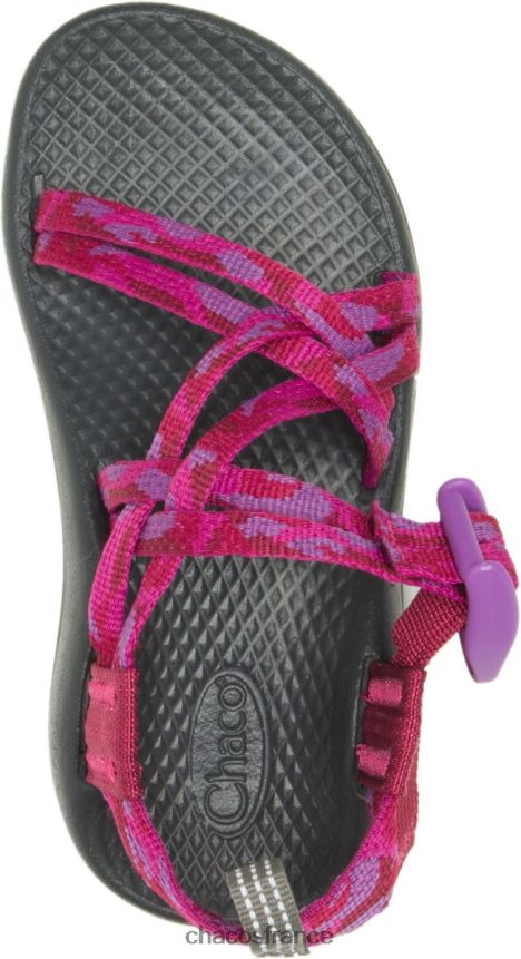 Chaco 4200P8245 enfants balayage fuchsia petit enfant z/1 ecotread sandale chacos fuchsia ample