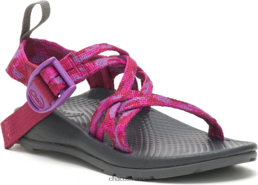 Chaco 4200P8245 enfants balayage fuchsia petit enfant z/1 ecotread sandale chacos fuchsia ample