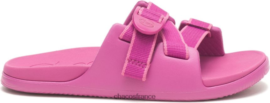 Chaco 4200P8247 enfants sandale slide chillos petit enfant périphérie fuchsia chacos périphérie fuchsia