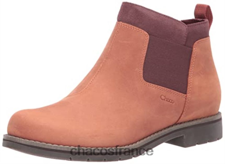 Chaco 4200P8366 femmes acajou chacos botte chelsea cataluna explorer pour femme acajou