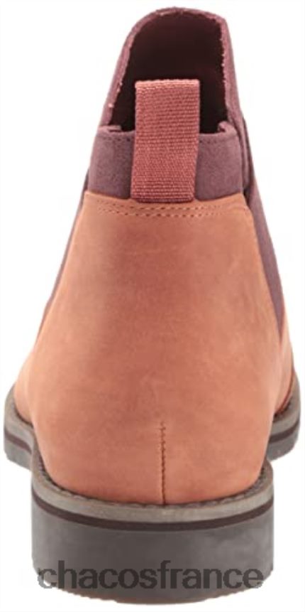 Chaco 4200P8366 femmes acajou chacos botte chelsea cataluna explorer pour femme acajou