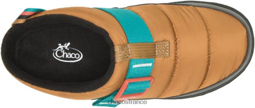 Chaco 4200P815 femmes sabots bouffants ramble chacos rétro marron chameau pour femmes marron chameau rétro