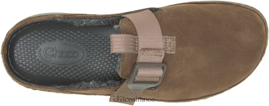 Chaco 4200P81 femmes sabot paonia pour femme fluff chacos marron terre brun terre