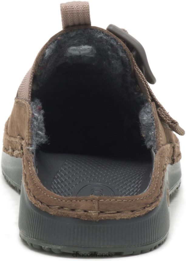 Chaco 4200P81 femmes sabot paonia pour femme fluff chacos marron terre brun terre