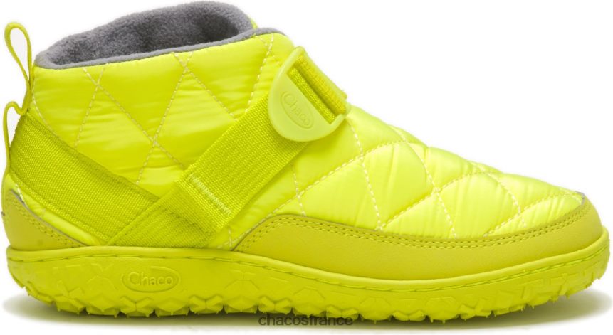 Chaco 4200P833 femmes chacos vert haute visibilité Ramble Puff pour femmes vert haute visibilité