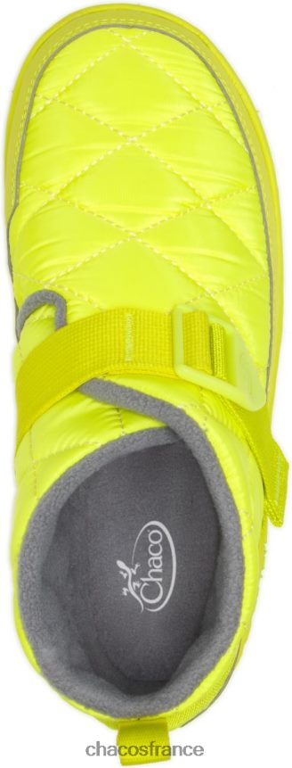 Chaco 4200P833 femmes chacos vert haute visibilité Ramble Puff pour femmes vert haute visibilité