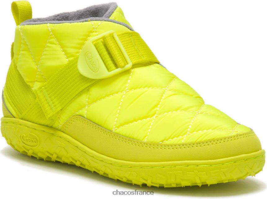 Chaco 4200P833 femmes chacos vert haute visibilité Ramble Puff pour femmes vert haute visibilité
