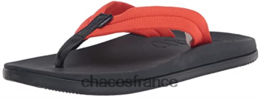 Chaco 4200P8341 femmes tube épicé orange chillos flip sandale chacos pour femmes tube orange épicée
