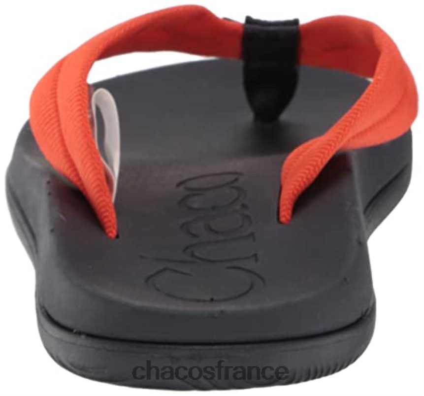 Chaco 4200P8341 femmes tube épicé orange chillos flip sandale chacos pour femmes tube orange épicée