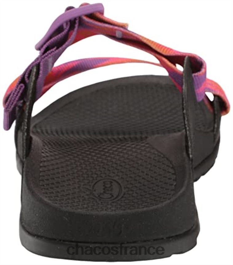 Chaco 4200P8351 femmes Sandale à glissière Lowdown pour femmes Chacos orange délavé orange fané