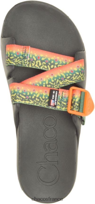 Chaco 4200P849 femmes toboggan chillos x thomas rhett pour femmes, chacos à truite mouchetée truite mouchetée