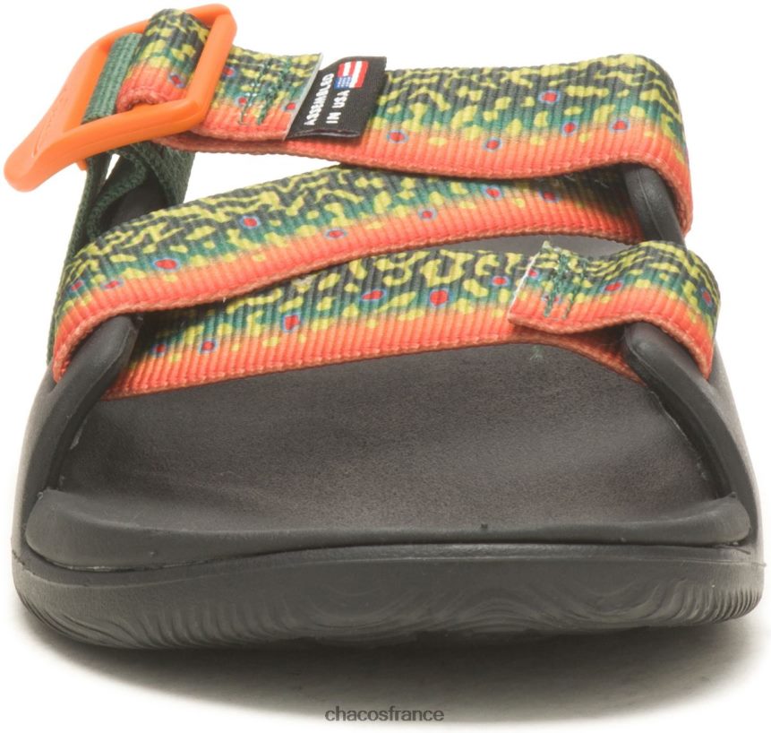 Chaco 4200P849 femmes toboggan chillos x thomas rhett pour femmes, chacos à truite mouchetée truite mouchetée