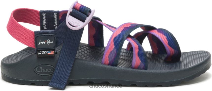Chaco 4200P8131 femmes chacos rose coucher de soleil champs chelsea imperméables pour femmes coucher de soleil rose