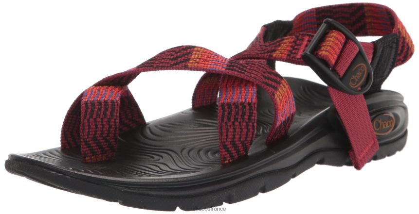 Chaco 4200P8284 femmes chacos sandales zvolv 2 pour femmes rush rhubarbe rhubarbe pressée
