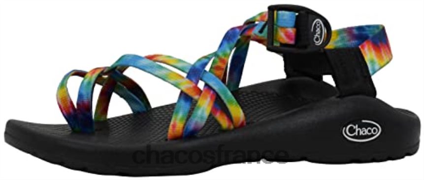 Chaco 4200P8337 femmes chacos zx2 classic tie-dye foncé pour femme teinture de cravate foncée