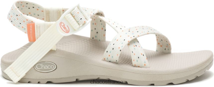 Chaco 4200P859 femmes confetti crème femmes zx/2 chacos classiques crème de confettis