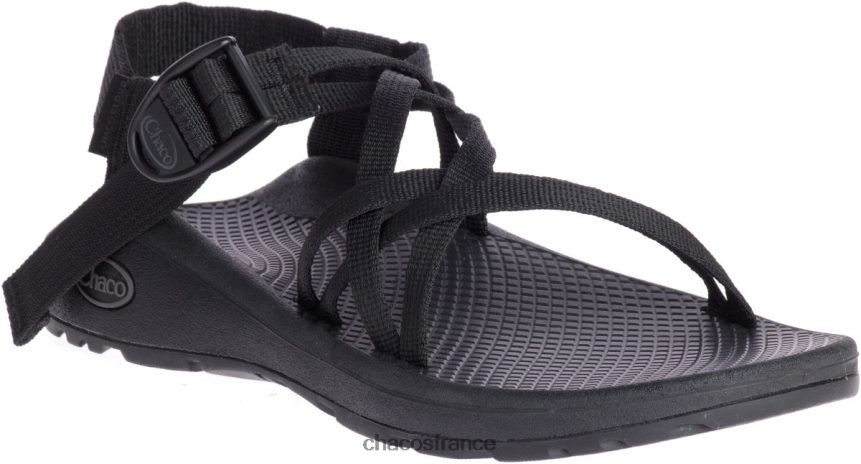 Chaco 4200P869 femmes chacos large largeur z/cloud noir uni pour femme noir uni