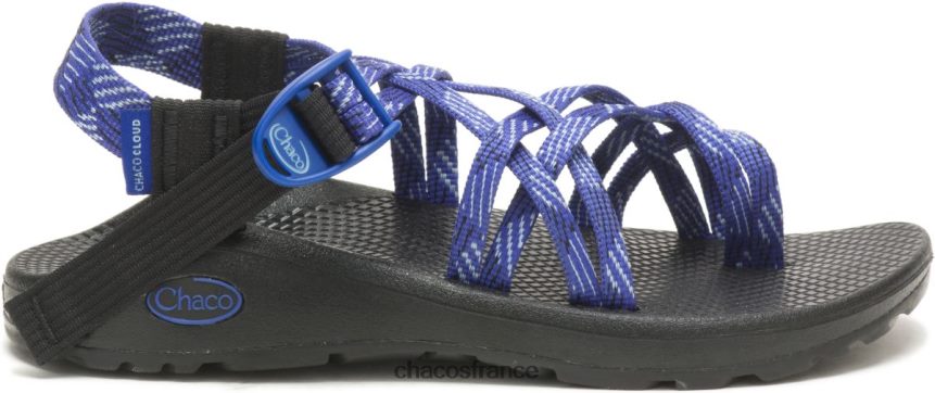 Chaco 4200P887 femmes chacos bleus z/cloud x overhaul pour femme révision bleu