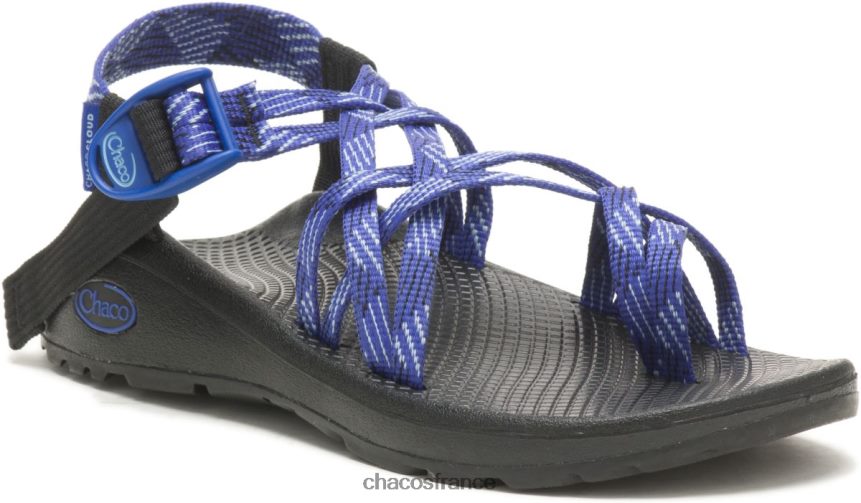 Chaco 4200P887 femmes chacos bleus z/cloud x overhaul pour femme révision bleu