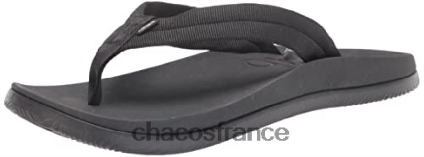 Chaco 4200P8389 femmes tongs tube black chacos chillos pour femmes