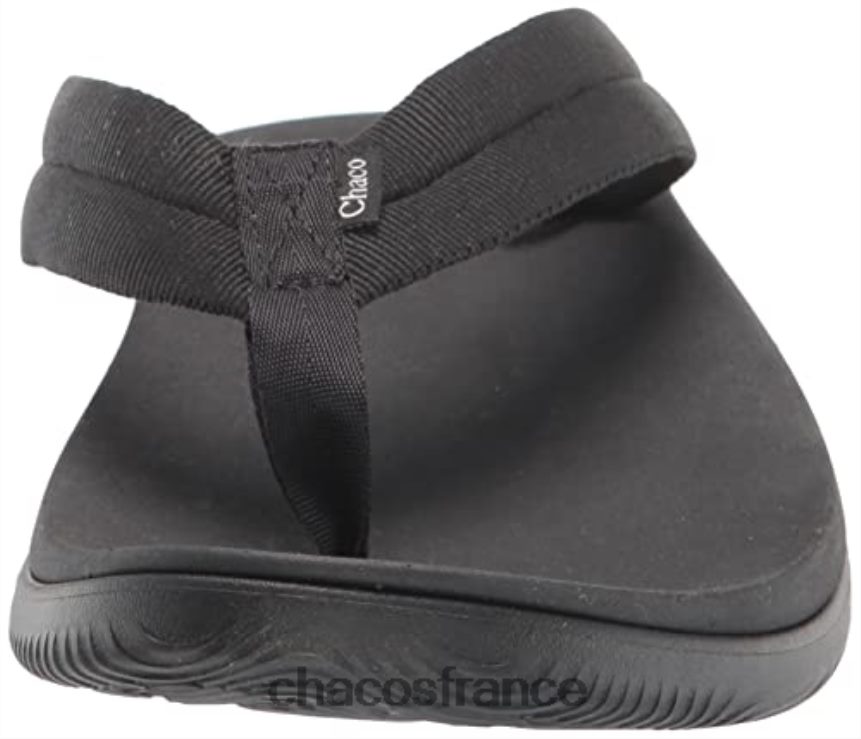 Chaco 4200P8389 femmes tongs tube black chacos chillos pour femmes