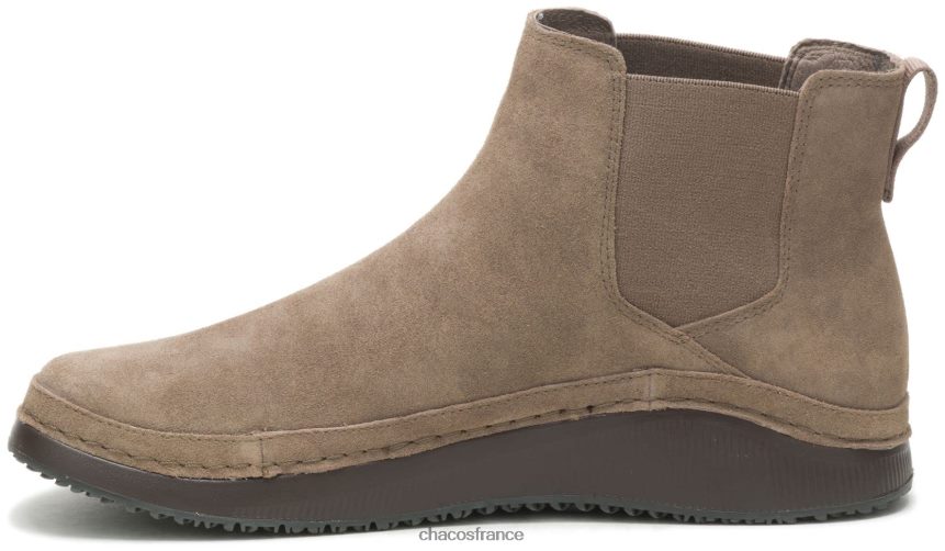 Chaco 4200P8332 Hommes chacos bottes chelsea paonia pour hommes marron terre brun terre