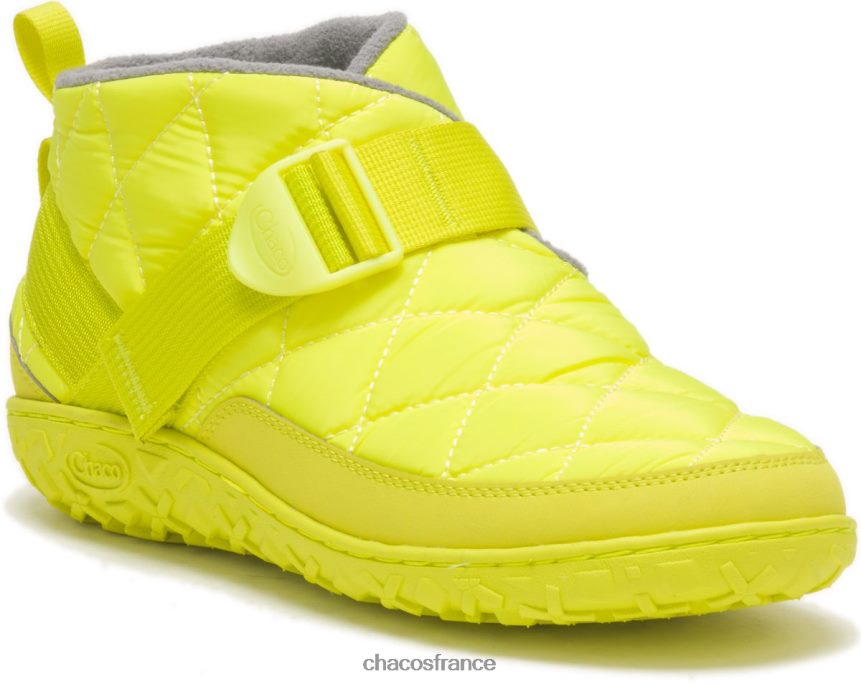 Chaco 4200P8156 Hommes chacos sabots paonia pour hommes vert haute visibilité vert haute visibilité