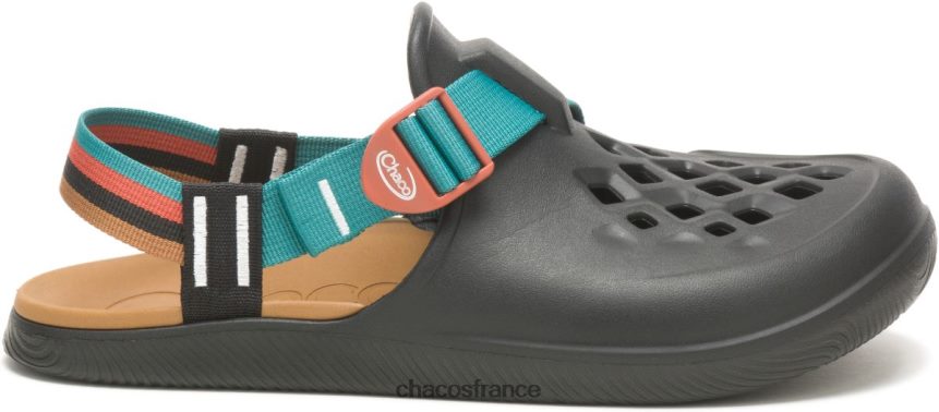 Chaco 4200P8144 Hommes chillos slide pour hommes chacos rétro noir rétro noir