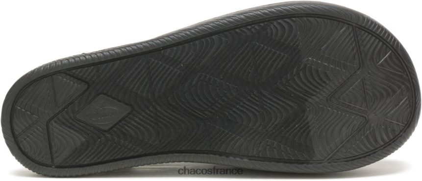 Chaco 4200P8144 Hommes chillos slide pour hommes chacos rétro noir rétro noir